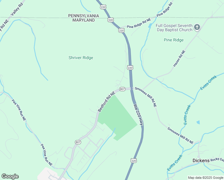 map of restaurants, bars, coffee shops, grocery stores, and more near 14001 Bedford Road Northeast in Cumberland