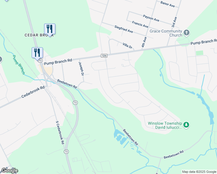 map of restaurants, bars, coffee shops, grocery stores, and more near 12 Washburne Avenue in Berlin
