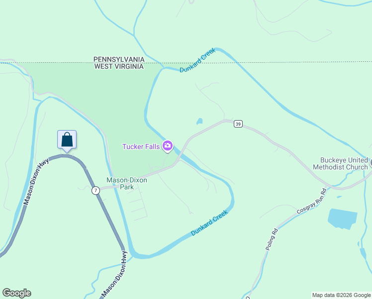 map of restaurants, bars, coffee shops, grocery stores, and more near 347-499 County Road 39 in MAIDSVILLE