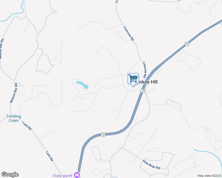 map of restaurants, bars, coffee shops, grocery stores, and more near 11281 Dawn Terrace in Oroville