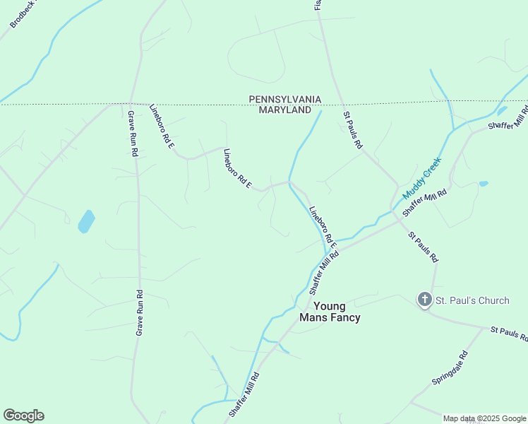 map of restaurants, bars, coffee shops, grocery stores, and more near 5555 Lineboro Road East in Manchester