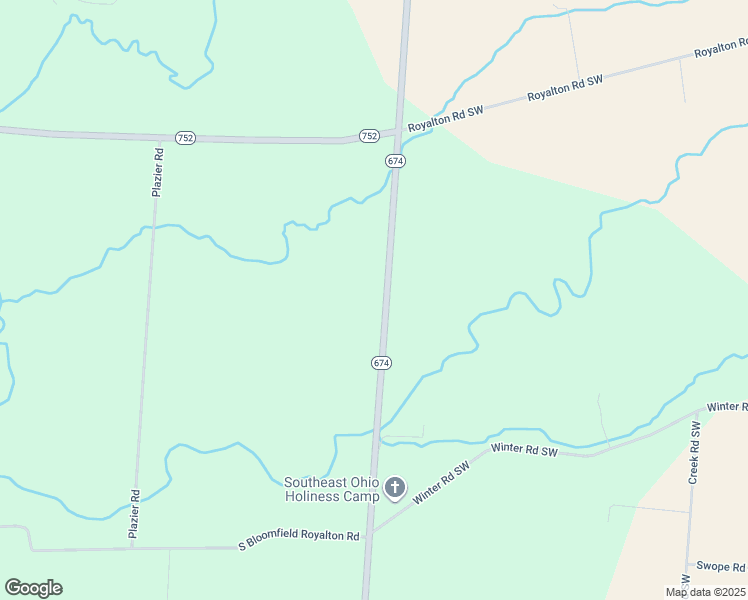 map of restaurants, bars, coffee shops, grocery stores, and more near 1305 Ohio 674 in Ashville