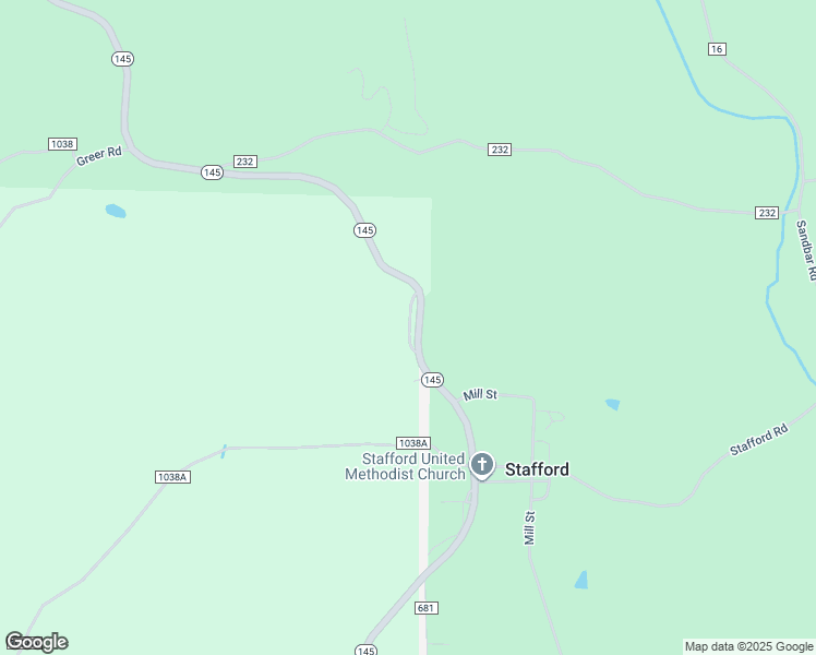 map of restaurants, bars, coffee shops, grocery stores, and more near 42613 Ohio 145 in Lewisville