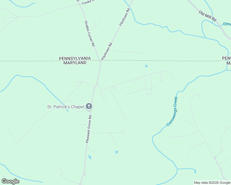 map of restaurants, bars, coffee shops, grocery stores, and more near 90 West Red Hill Road in Cecil County