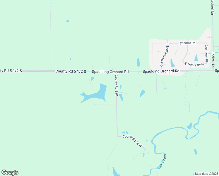map of restaurants, bars, coffee shops, grocery stores, and more near 5579 County Road 5 West in Chatham