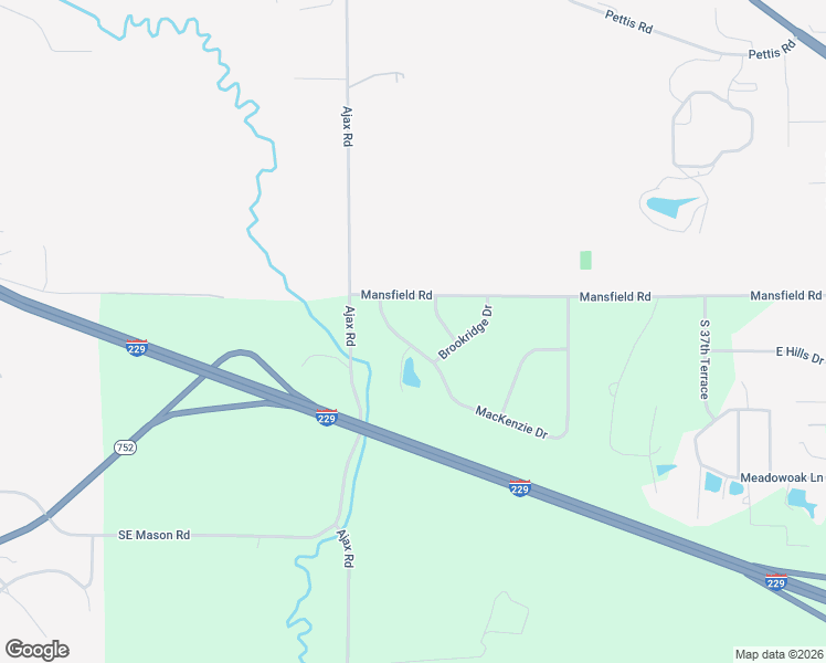 map of restaurants, bars, coffee shops, grocery stores, and more near 5306 Brookridge Terrace in Saint Joseph