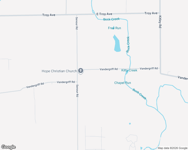 map of restaurants, bars, coffee shops, grocery stores, and more near 10903 Vandergriff Road in Indianapolis