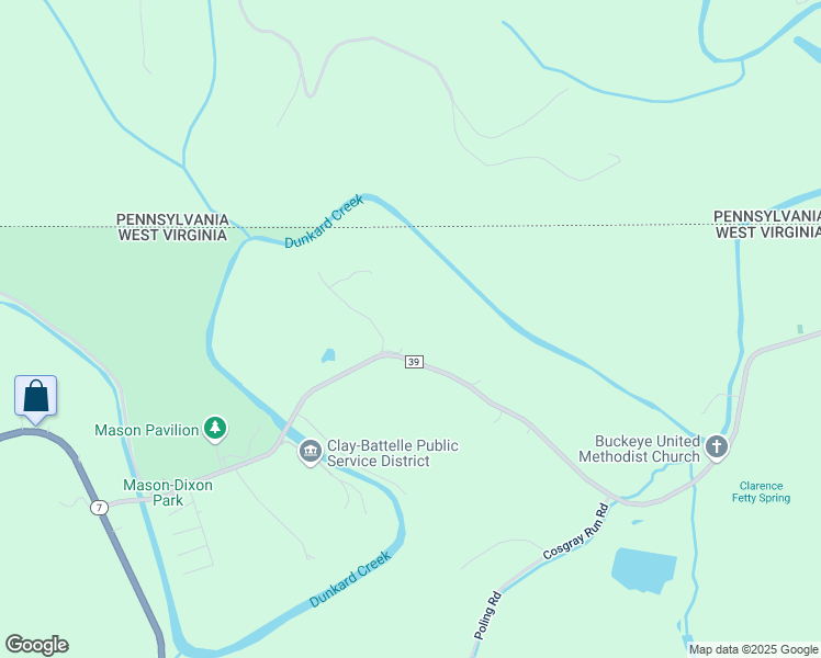 map of restaurants, bars, coffee shops, grocery stores, and more near 359 Buckeye Road in Core