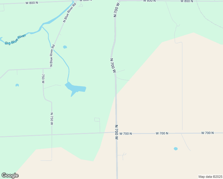 map of restaurants, bars, coffee shops, grocery stores, and more near 7371 North 700 West in Carthage