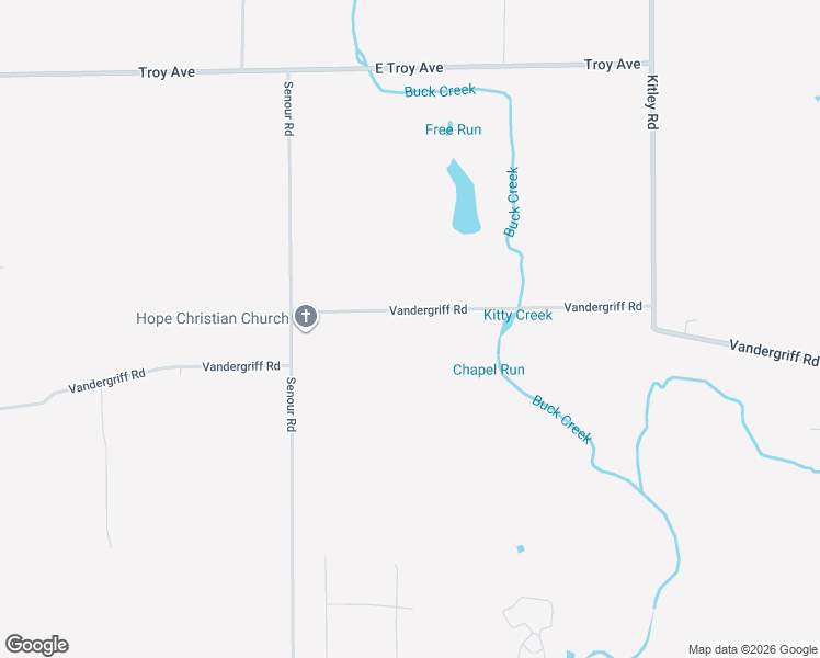 map of restaurants, bars, coffee shops, grocery stores, and more near 11002 Vandergriff Road in Indianapolis