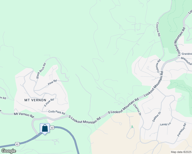 map of restaurants, bars, coffee shops, grocery stores, and more near 101 Krestview Lane in Golden