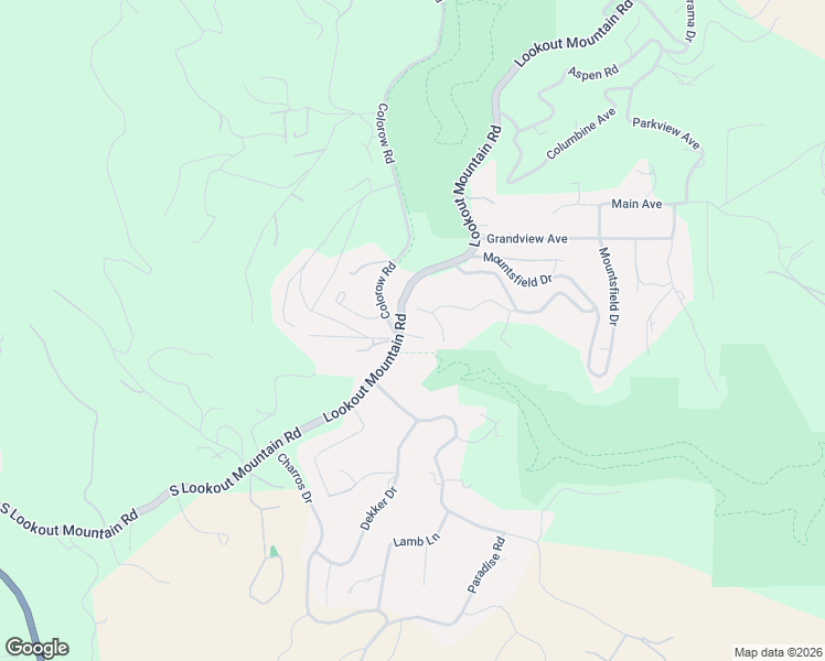 map of restaurants, bars, coffee shops, grocery stores, and more near 22193 Crestvue Drive in Golden