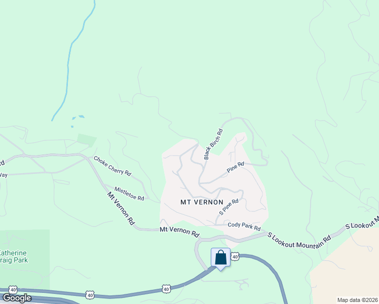 map of restaurants, bars, coffee shops, grocery stores, and more near 213 Columbine Road in Golden