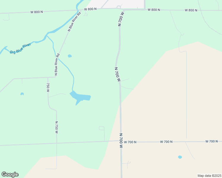 map of restaurants, bars, coffee shops, grocery stores, and more near 7371 North 700 West in Carthage
