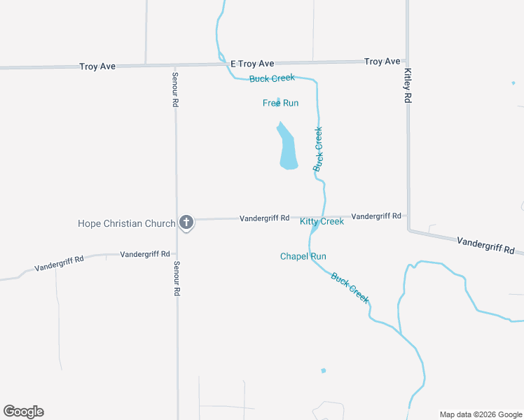 map of restaurants, bars, coffee shops, grocery stores, and more near 11002 Vandergriff Road in Indianapolis