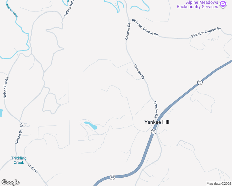 map of restaurants, bars, coffee shops, grocery stores, and more near 3482 Skycrest Drive in Oroville