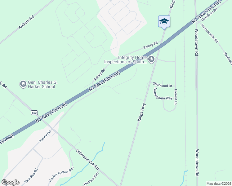 map of restaurants, bars, coffee shops, grocery stores, and more near 246 Inverness Drive in Swedesboro