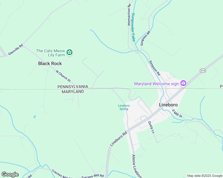 map of restaurants, bars, coffee shops, grocery stores, and more near 5200 North Church Street in Manchester