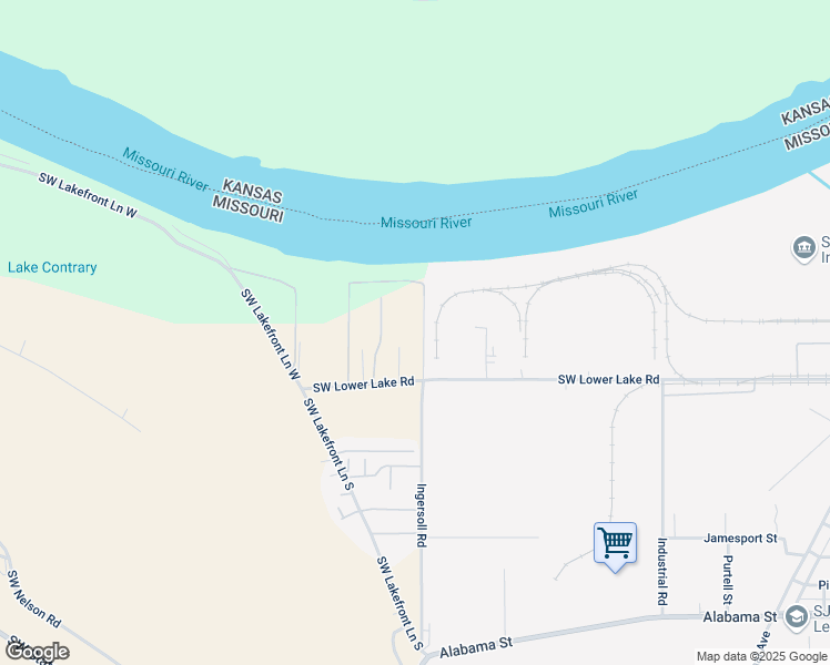 map of restaurants, bars, coffee shops, grocery stores, and more near 5010 Ingersoll Road in Saint Joseph