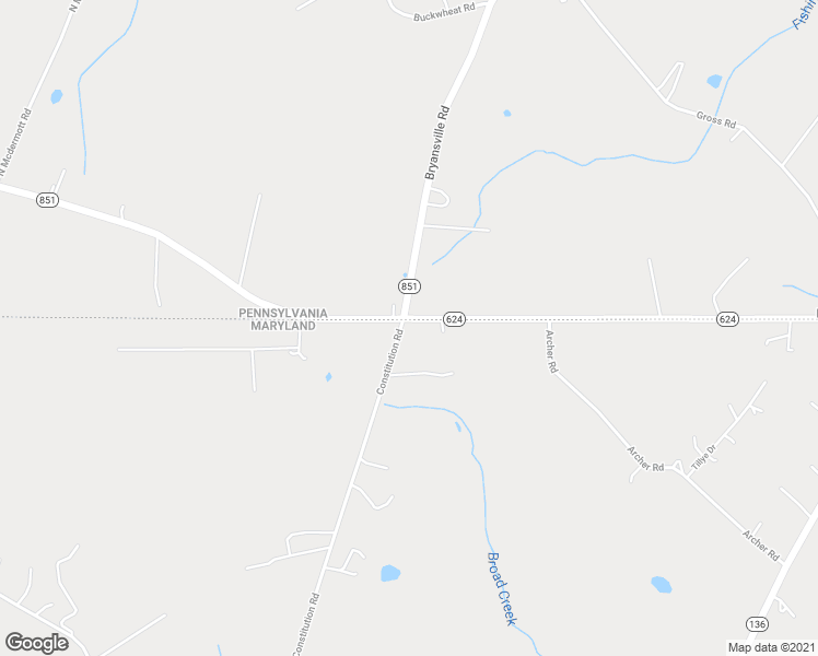 map of restaurants, bars, coffee shops, grocery stores, and more near 4930 Graceton Road in Whiteford