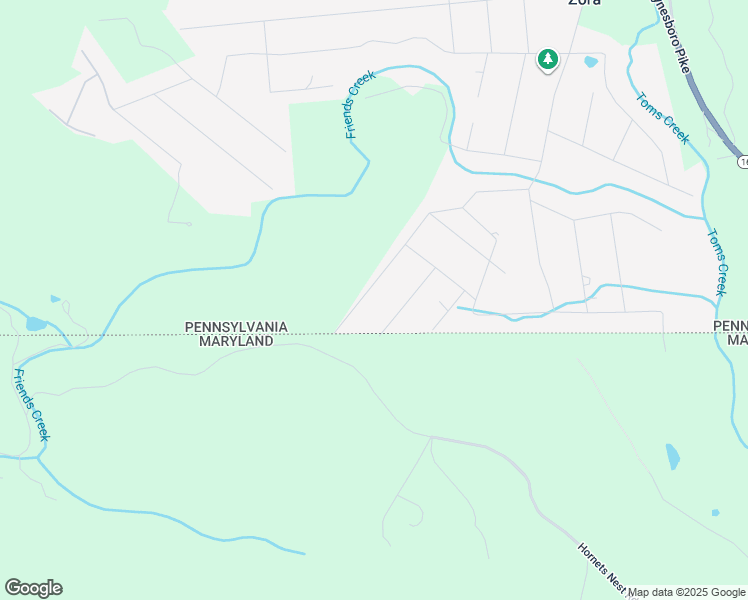map of restaurants, bars, coffee shops, grocery stores, and more near 97 Toms Creek Trail in Fairfield