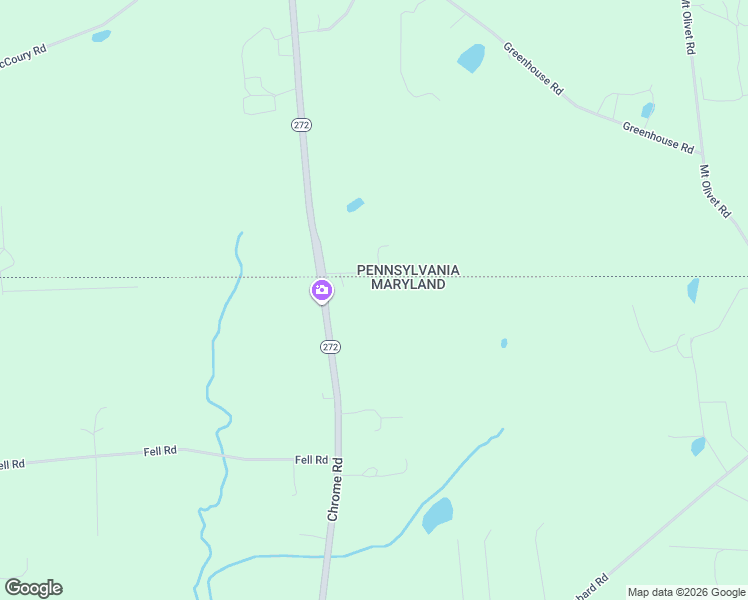 map of restaurants, bars, coffee shops, grocery stores, and more near 566 Chrome Road in Rising Sun