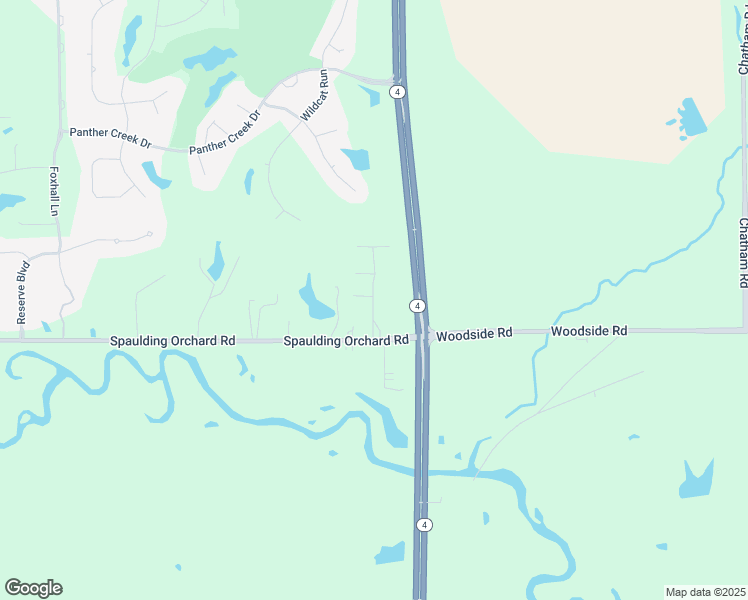 map of restaurants, bars, coffee shops, grocery stores, and more near 3120 Ironoak Circle in Springfield