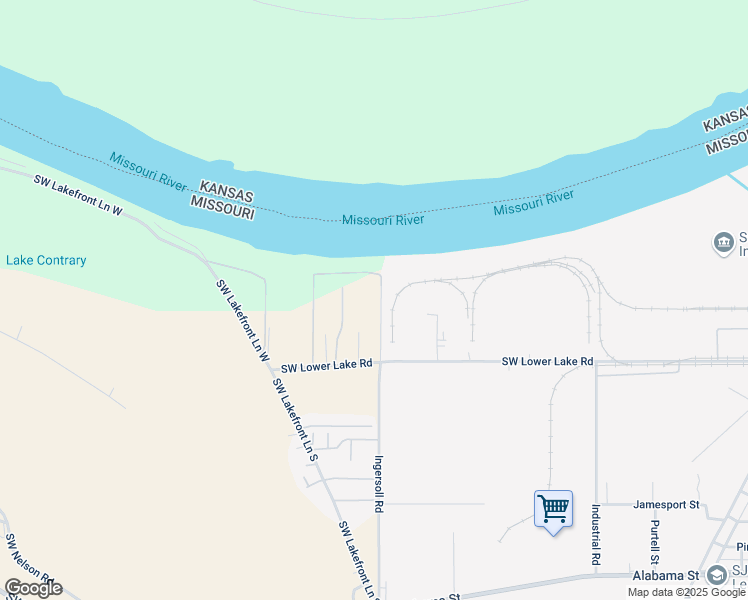 map of restaurants, bars, coffee shops, grocery stores, and more near 5010 Ingersoll Road in Saint Joseph