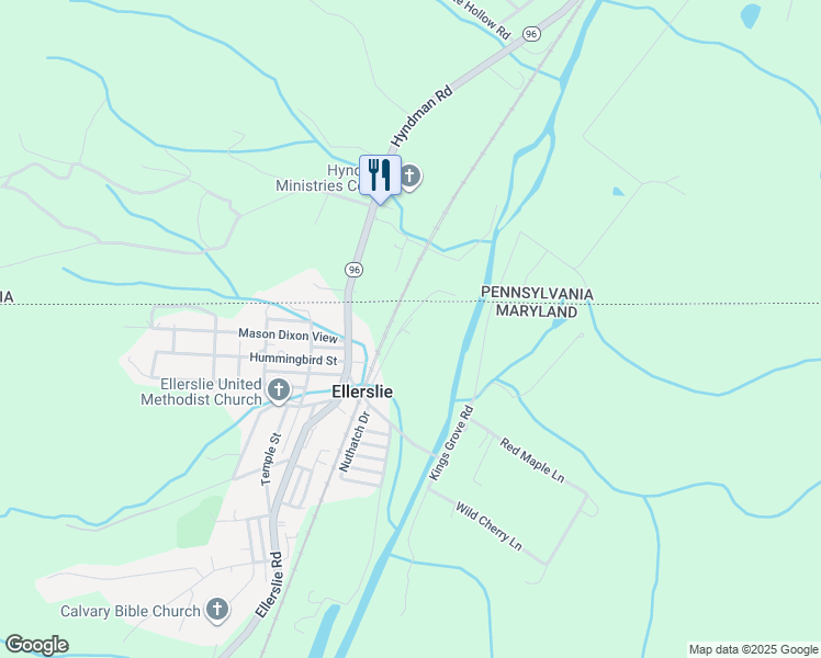 map of restaurants, bars, coffee shops, grocery stores, and more near 14518 Lemaster Lane in Ellerslie