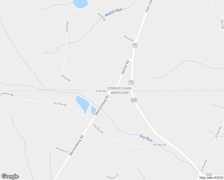 map of restaurants, bars, coffee shops, grocery stores, and more near 17236 Mercersburg Road in Mercersburg