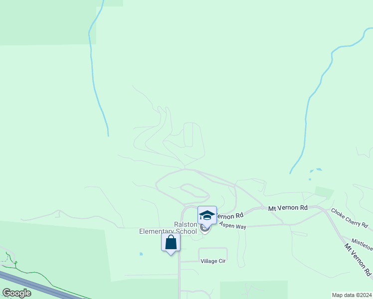 map of restaurants, bars, coffee shops, grocery stores, and more near 708 Kinnikinnik Hill in Golden
