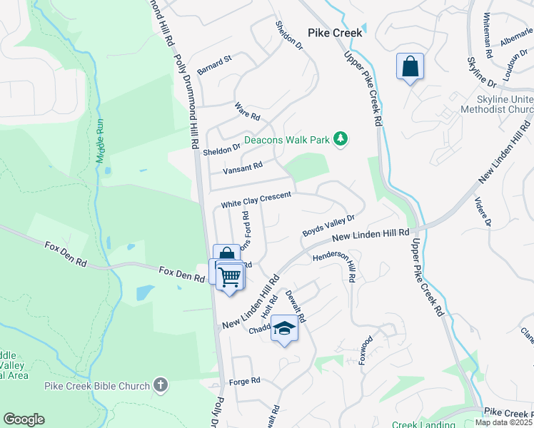 map of restaurants, bars, coffee shops, grocery stores, and more near 43 Rankin Road in Newark