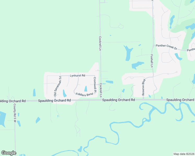 map of restaurants, bars, coffee shops, grocery stores, and more near 5300-5398 Cromwell Place in Springfield