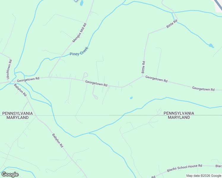 map of restaurants, bars, coffee shops, grocery stores, and more near 855 Georgetown Road in Littlestown