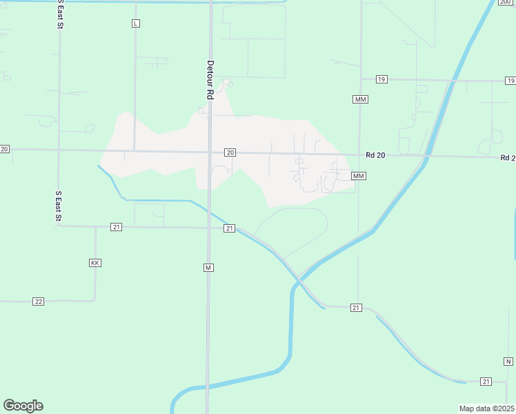 map of restaurants, bars, coffee shops, grocery stores, and more near 6690 County Road 21 in Orland