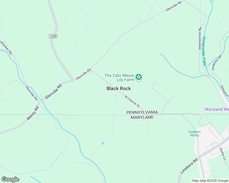 map of restaurants, bars, coffee shops, grocery stores, and more near 5817 N Church St in Glen Rock