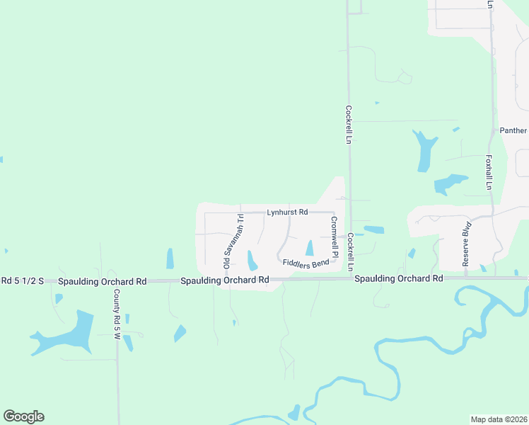 map of restaurants, bars, coffee shops, grocery stores, and more near Lynhurst Road in Springfield