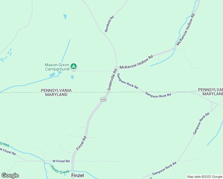 map of restaurants, bars, coffee shops, grocery stores, and more near 4156 Greenville Road in Meyersdale
