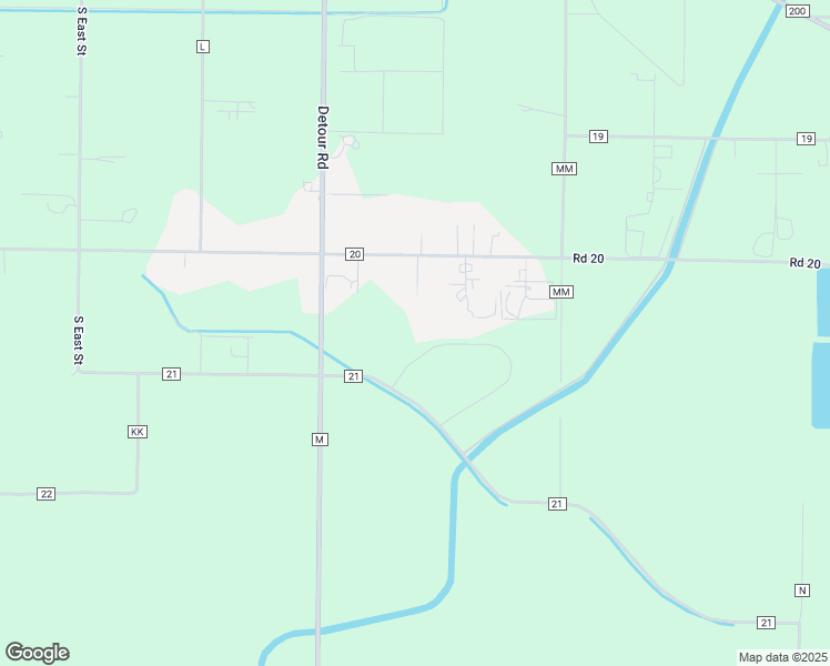map of restaurants, bars, coffee shops, grocery stores, and more near 6692 County Road 21 in Orland