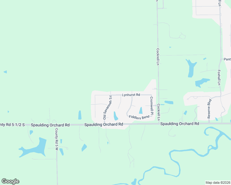 map of restaurants, bars, coffee shops, grocery stores, and more near Lynhurst Road in Springfield