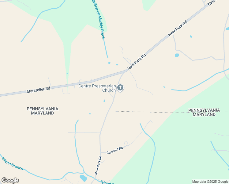 map of restaurants, bars, coffee shops, grocery stores, and more near 83 New Park Road in New Park
