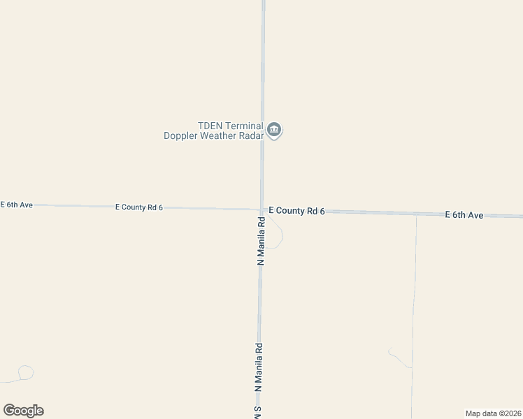 map of restaurants, bars, coffee shops, grocery stores, and more near 600 North Manila Road in Watkins