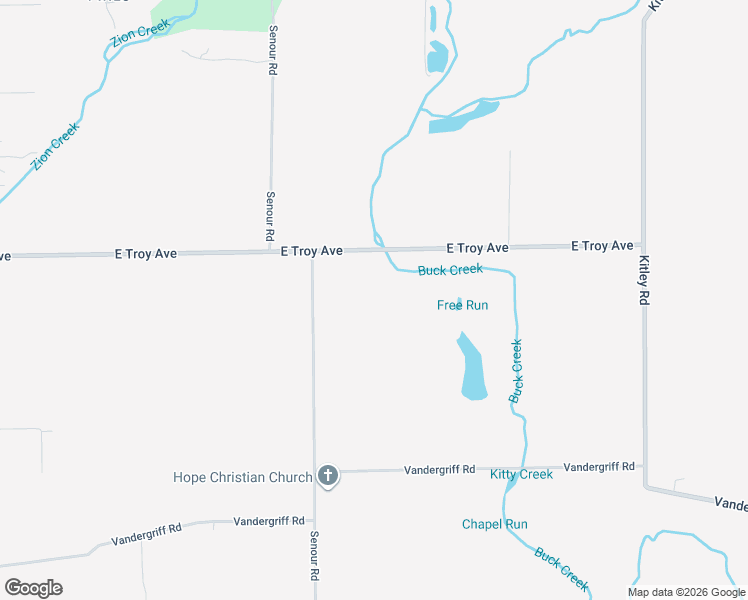 map of restaurants, bars, coffee shops, grocery stores, and more near 3111 Senour Road in Indianapolis