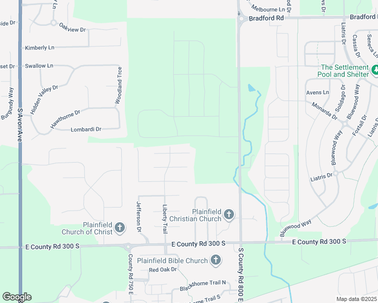 map of restaurants, bars, coffee shops, grocery stores, and more near 7742 Carpenter Court in Plainfield
