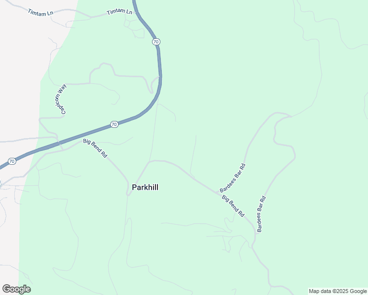 map of restaurants, bars, coffee shops, grocery stores, and more near 4279 Big Bend Road in Oroville