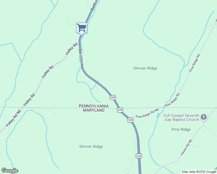 map of restaurants, bars, coffee shops, grocery stores, and more near 140 Bedford Valley Road in Bedford