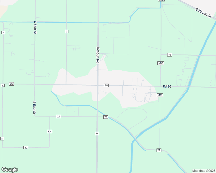 map of restaurants, bars, coffee shops, grocery stores, and more near 6680 County Road 20 in Orland