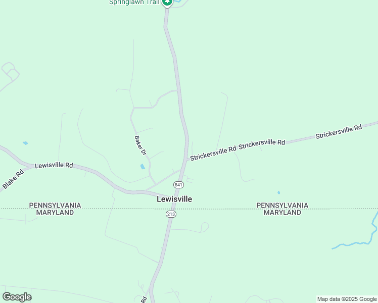 map of restaurants, bars, coffee shops, grocery stores, and more near 703 Strickersville Road in Landenberg