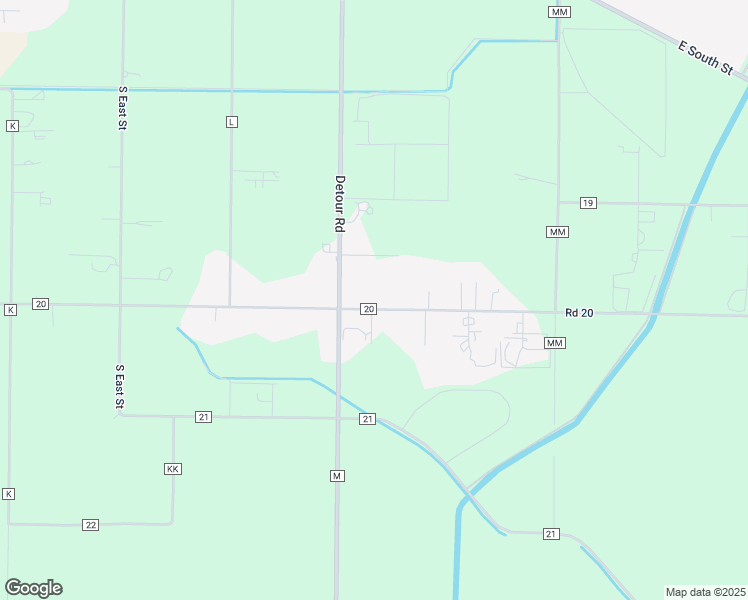 map of restaurants, bars, coffee shops, grocery stores, and more near 6680 County Road 20 in Orland