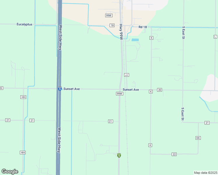 map of restaurants, bars, coffee shops, grocery stores, and more near 6488 County Road 20 in Orland